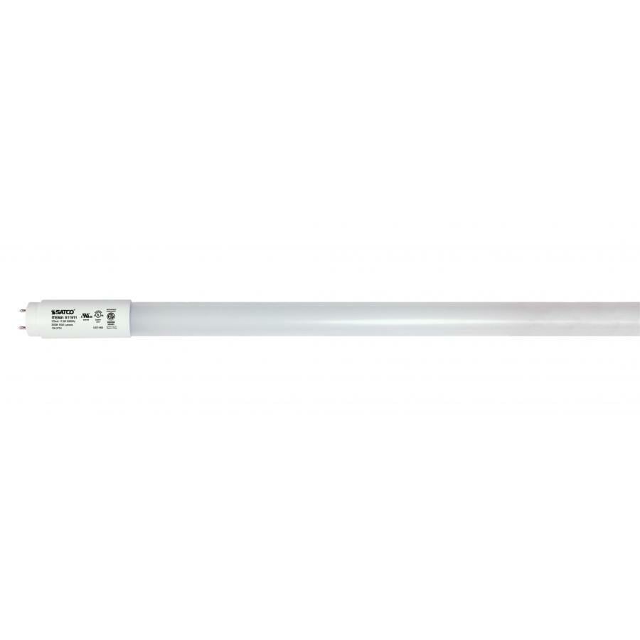 11.5 Watt T8 LED 3500K Medium Bi Pin Base 50000 Average Rated Hours 120-277 Volts Type B Ballast Bypass Double Ended Wiring