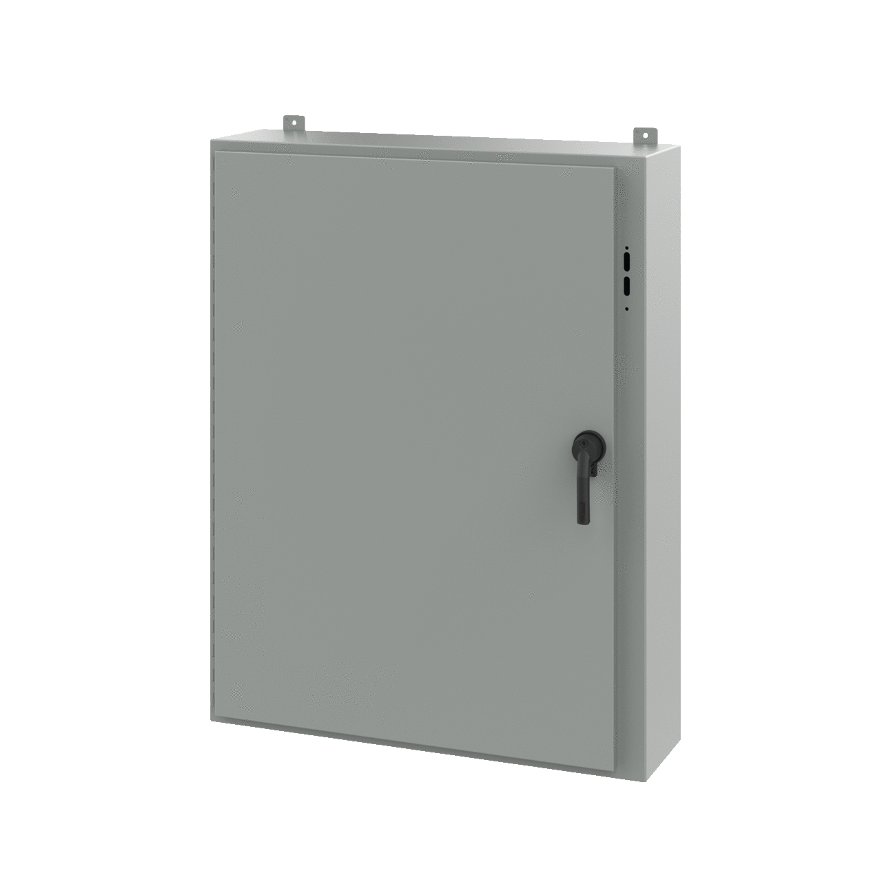 Disconnect Enclosure with Handle Type 12, 48.00x37.38x10.00, Gray, Steel