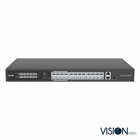 VIS-LRPOE24-2AN 24-Port PoE Switch with 2 Uplink Ports