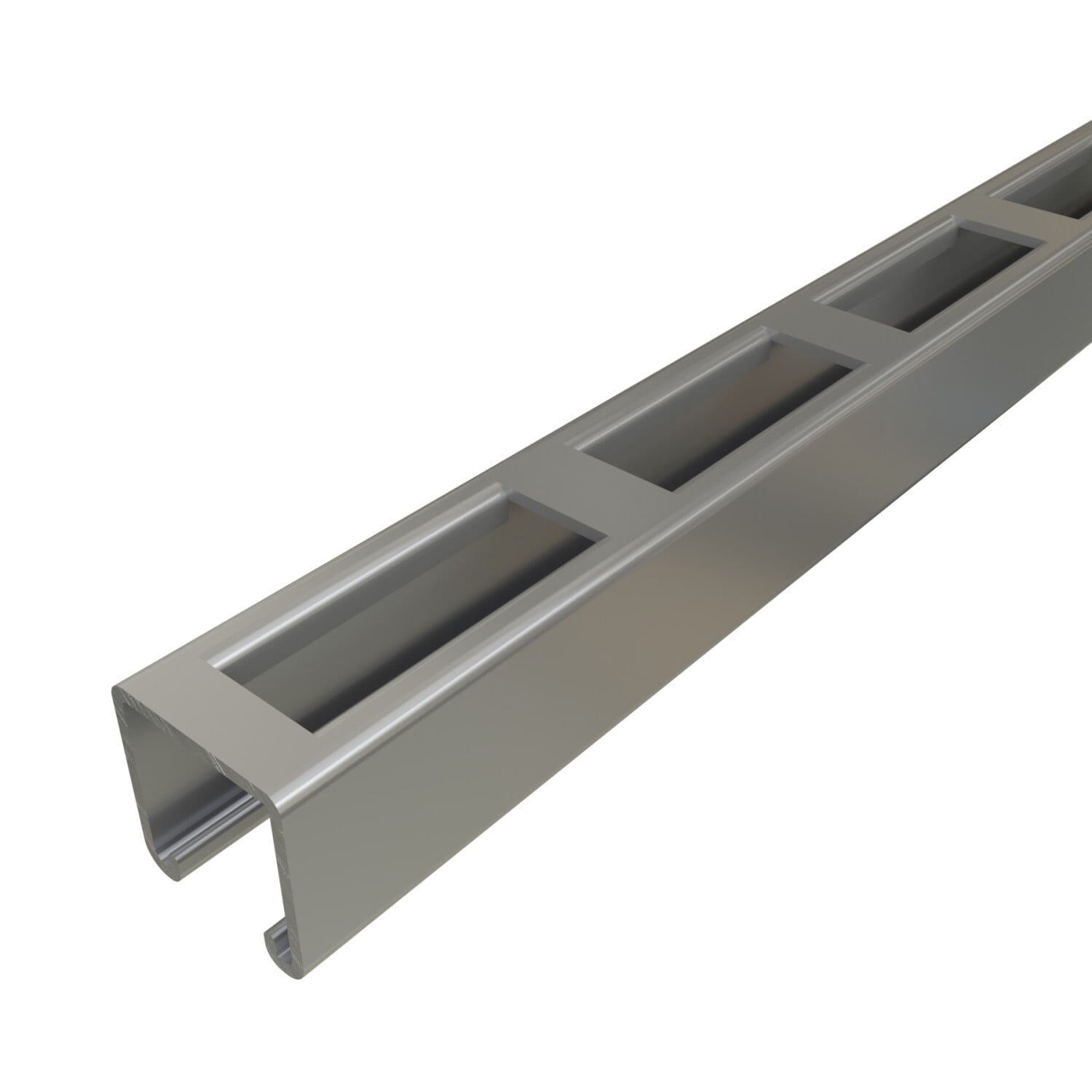 UNISTRUT CHANNEL, 12ga, 1-5/8"x 1-5/8", DS, PG