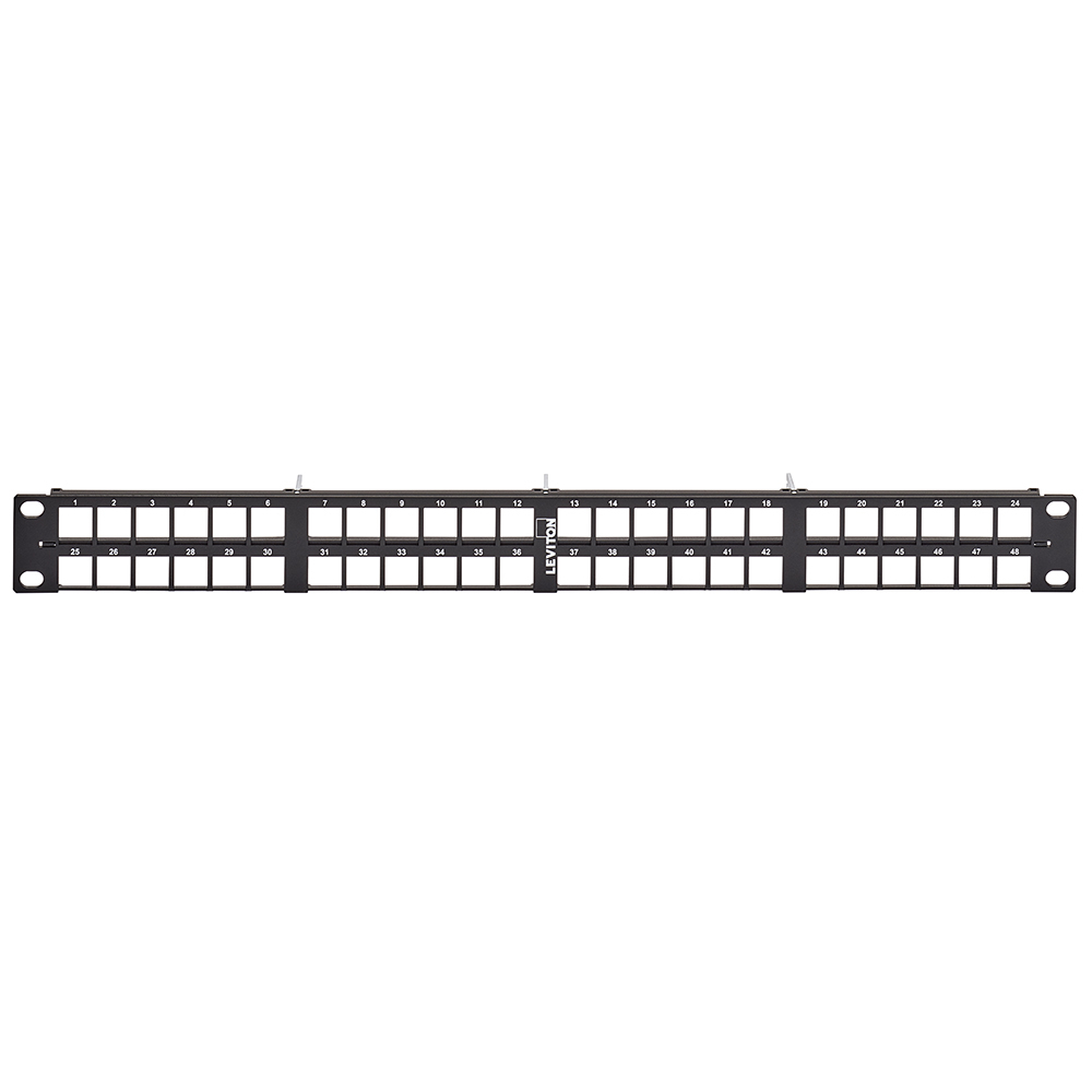 48PORT 1RU SHLD FLAT E2XHD PANEL
