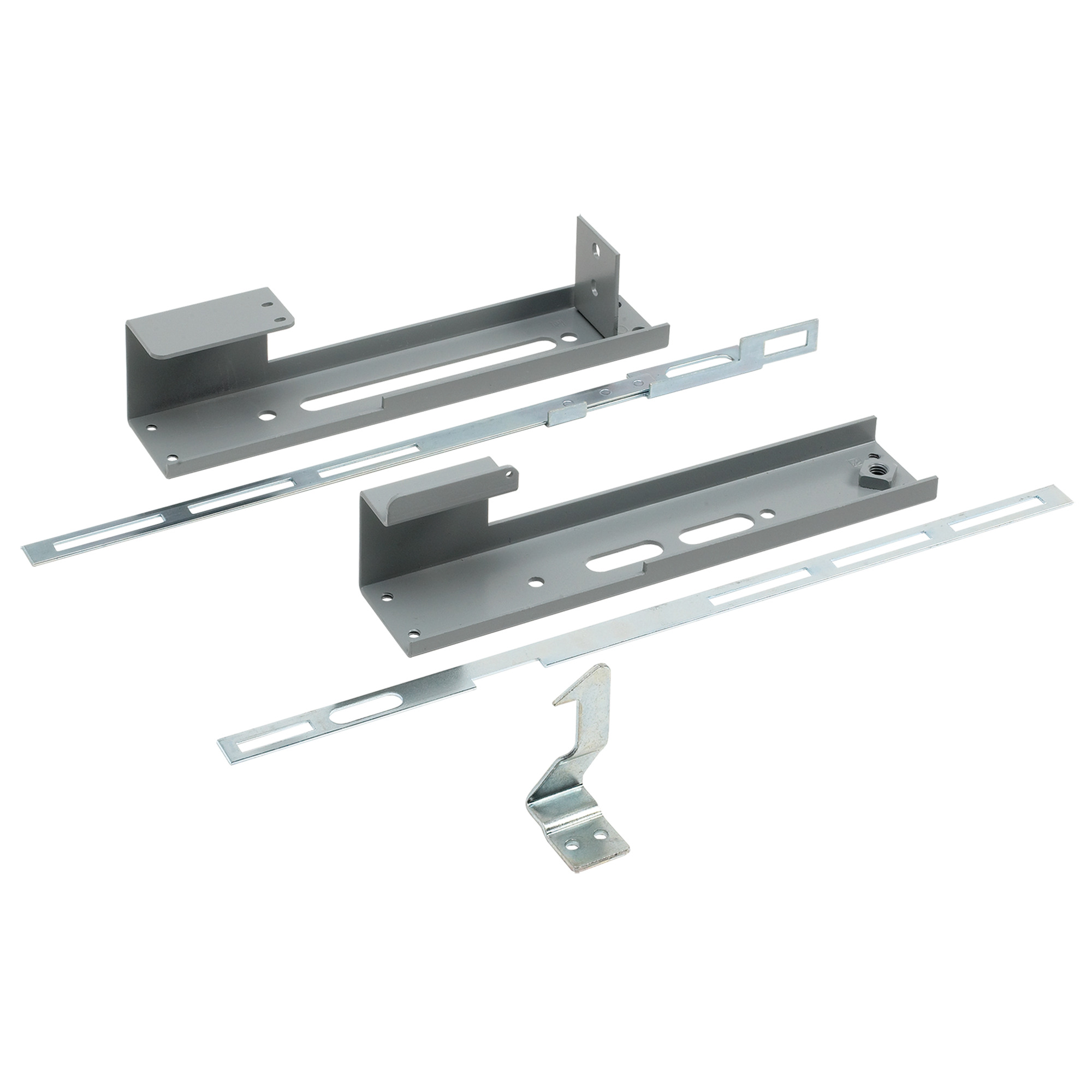 Operator Adapter Universal Cutout, GE Cable Oper, Gray, Steel
