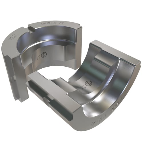 Compresion U Die, Red Color Code, Crimping Capacity 350, Flex 250 I,K,M, 262 DLO