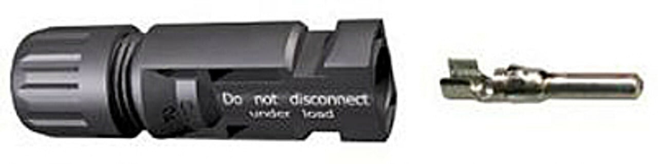 PV-KST4/8II-UR 8 AWG Male MC4 Barrel Crimp Connector