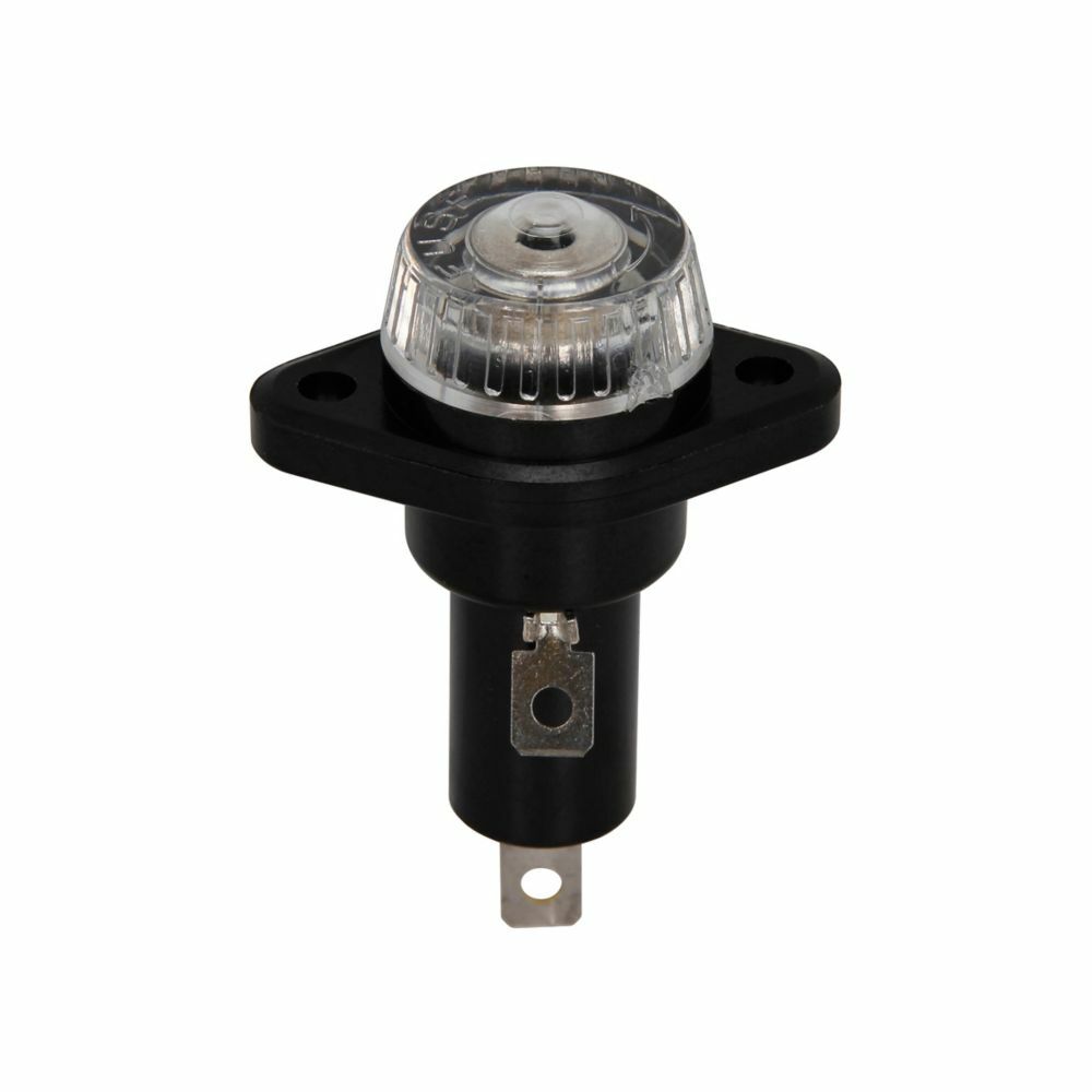 Eaton Bussmann series HPF panel mount fuse holder, Panel mount fuse holders, Branch Circuit Protection, 5 A, 1/2 inch quick connect terminal, Panel, 600 V
