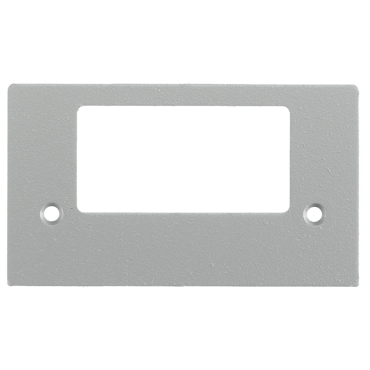 Fire-Rated Poke-Through Pedestal Face Plate, StyleLine/Decora/GFCI