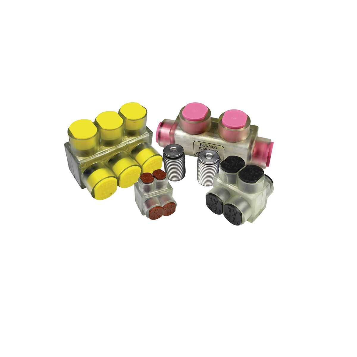 Aluminum UNITAP, Double Sided Entry, #10-250 Class B & C ,#10-3/0 Class G,H,I,K, DLO, 3 PORT