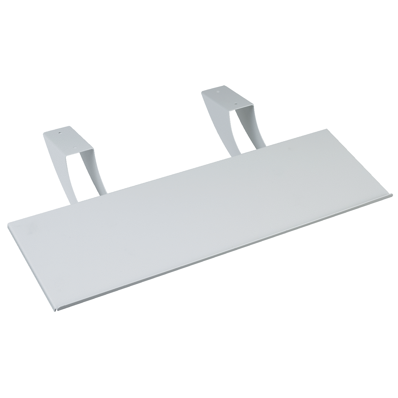 Keyboard Tray for Concept HMI Enclosure Type 4, 600x198mm, Lt Gray, Steel