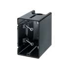 One Box Non-Metallic outlet boxes. Single Gang. Vertical. 22.5 cu. in.