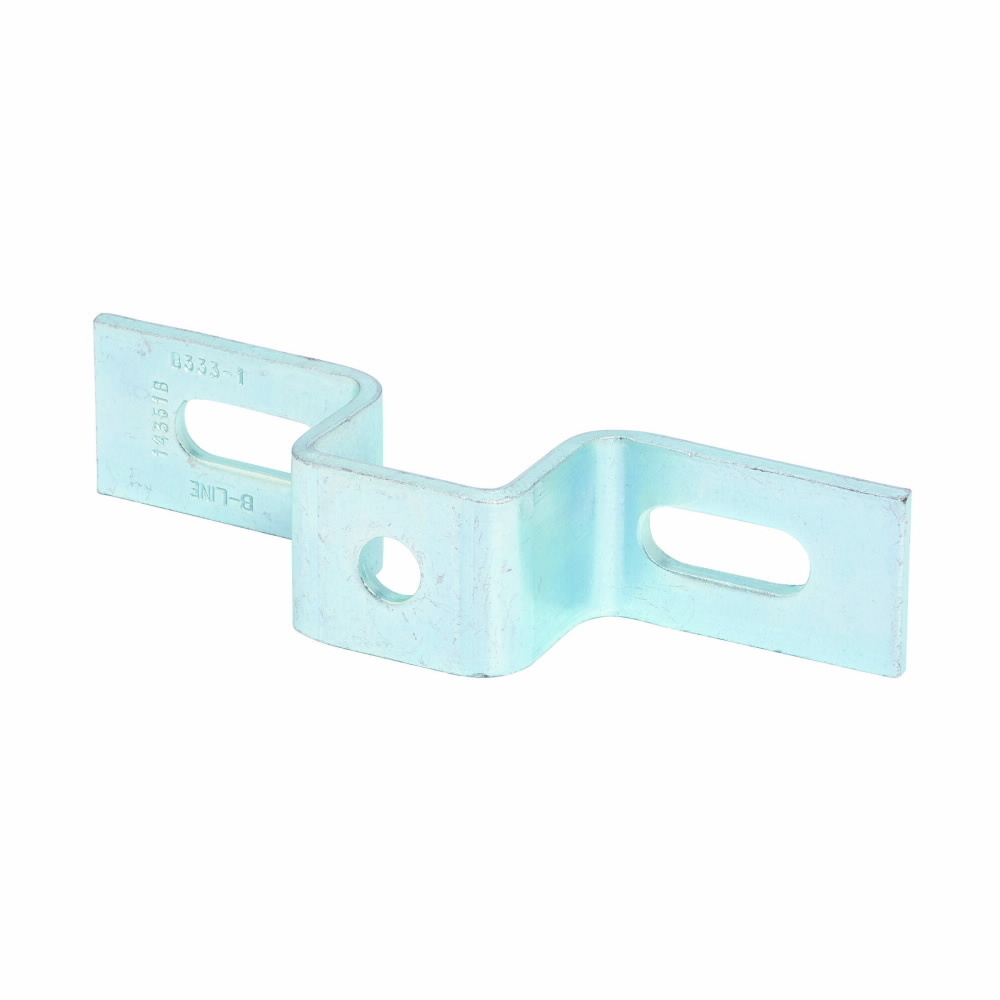 Eaton B-Line series U-support, 1.85" H x 7.5" L x 1.62" W, Steel, Electro-plated