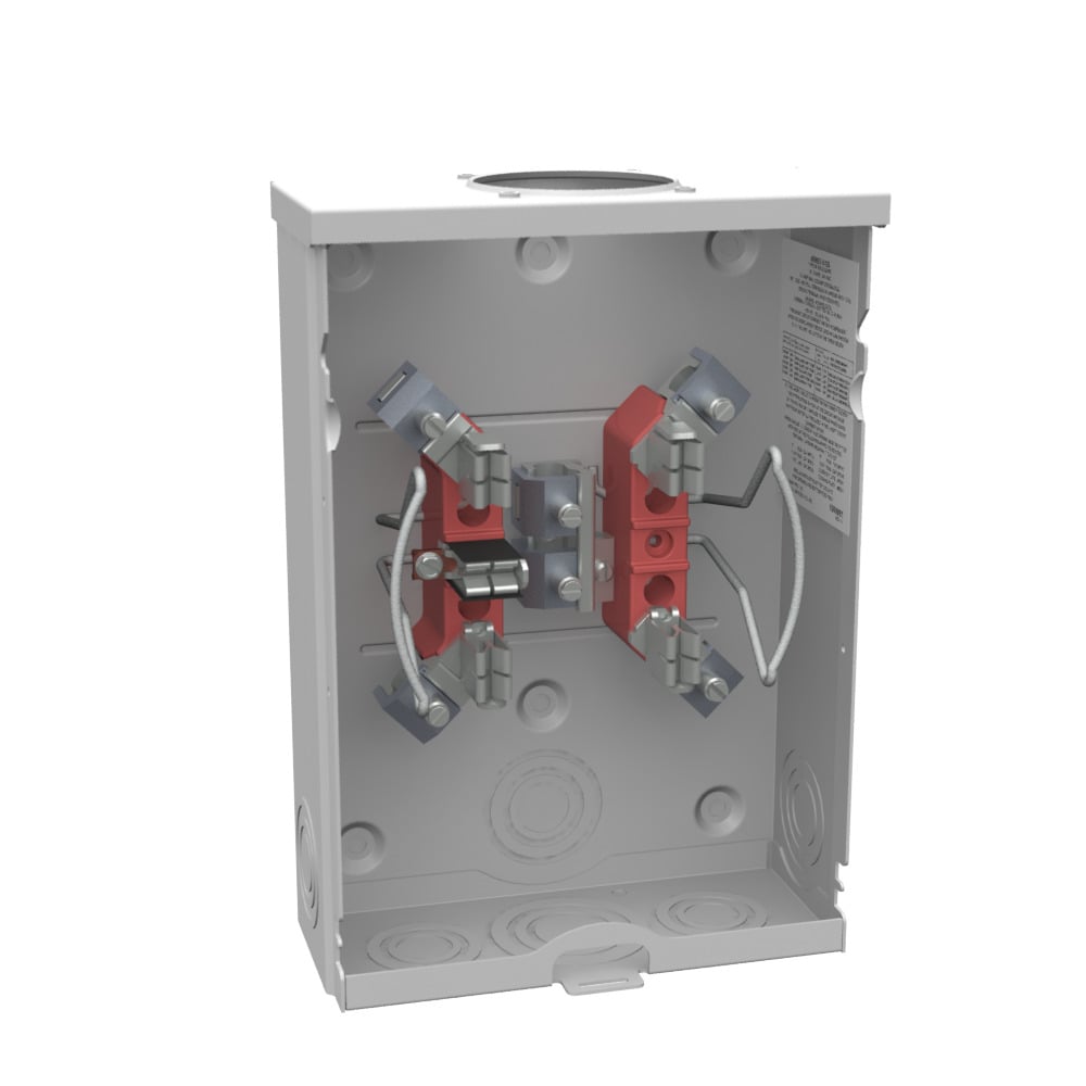 U7487-RL-TG-5T 5 Term, Ringless, Small Hub Opening, Triplex Ground, 125 Amp