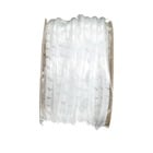 Spiral Wrap, Natural Polyethylene for Temperatures up to 50 Degrees Celsius (122 F), Outside Diameter of 15.88mm (0.625 Inches), Pitch of 15.88mm (0.625 Inches), Nominal Wall Thickness of 1.57mm (0.062 Inches), 30.48m Reel (100 Feet)