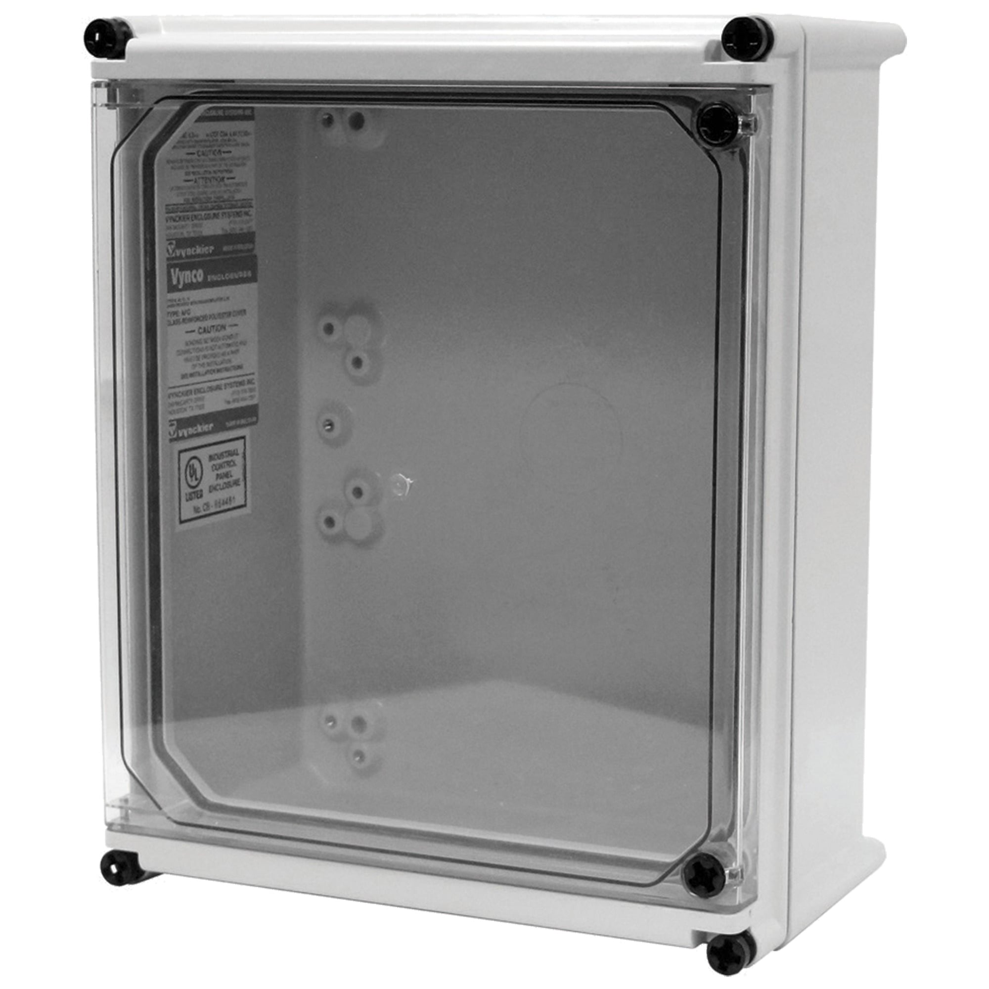 APO DT Trnsp Hngd Scr Cvr Insp Wdw Blk Insrt, 11.89x7.32x1.77, Smooth, Fiberglass