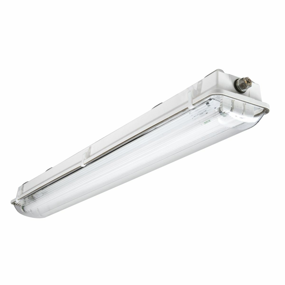 2 LAMP, 48" HEAVY DUTY VAPORTITE, NEMA PREMIUM T8 UNV ELECTRONIC BALLAST