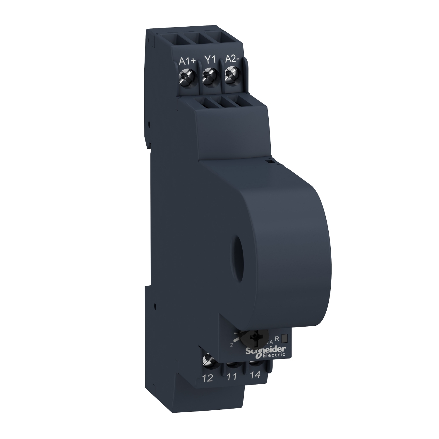 current control relay, Harmony Control Relays, 5A, 1CO, overcurrent function, 250V AC DC