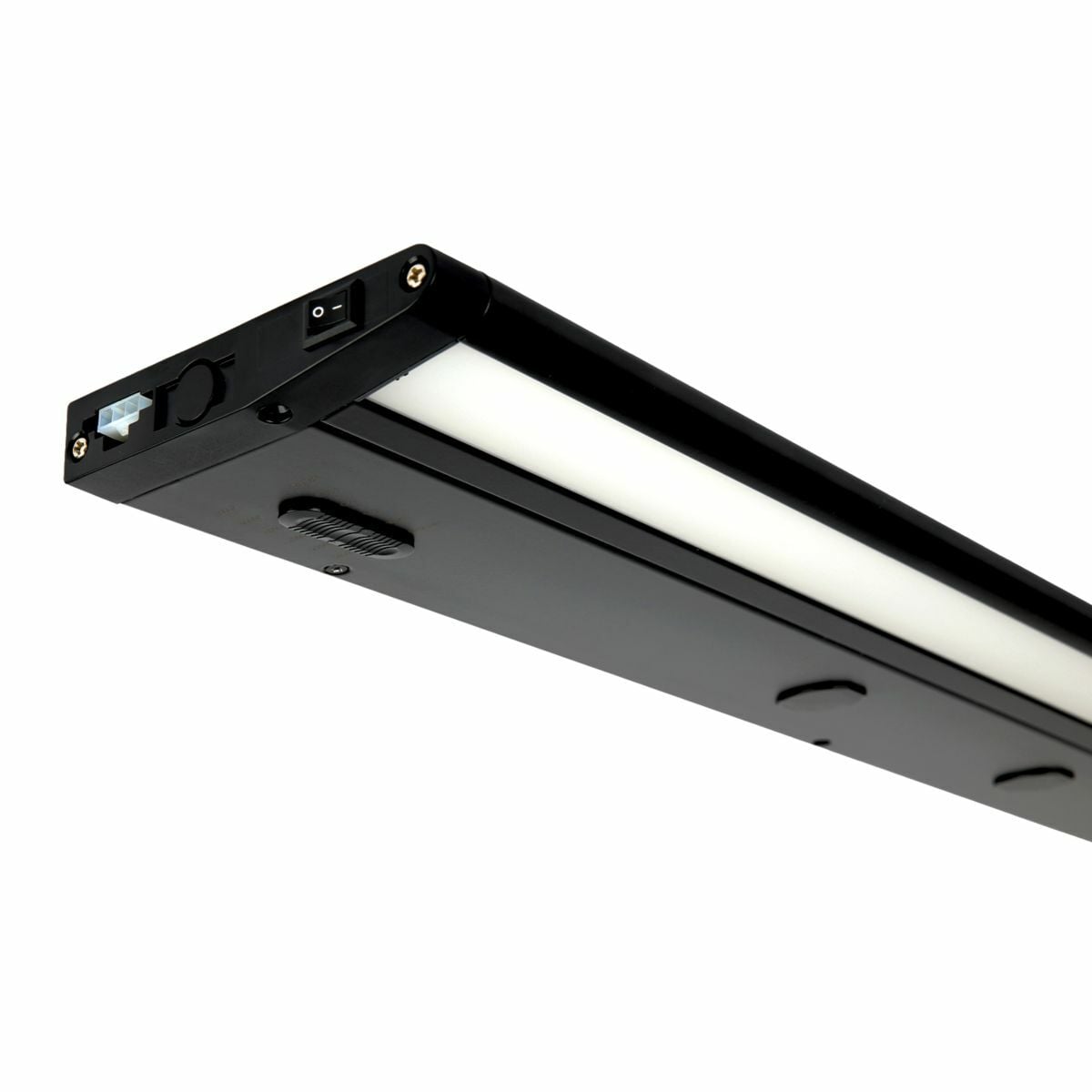 48 inch, Halo Modular Premium Under Cabinet HU30M, SeleCCTable CCT with Dim2Warm, Matte Black, PIR Sensor and USB-A-Module.