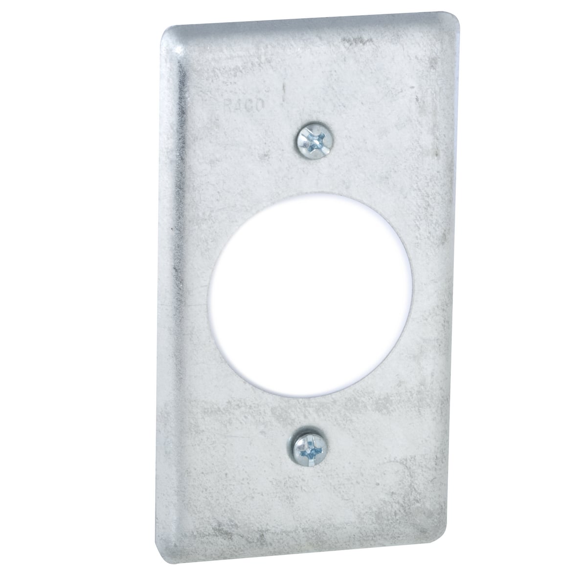 4 In. x 2 In. Handy Bx. Cvr - 2-5/16 In. x 4-3/16 In. 20A Recept,1.594In. Dia.