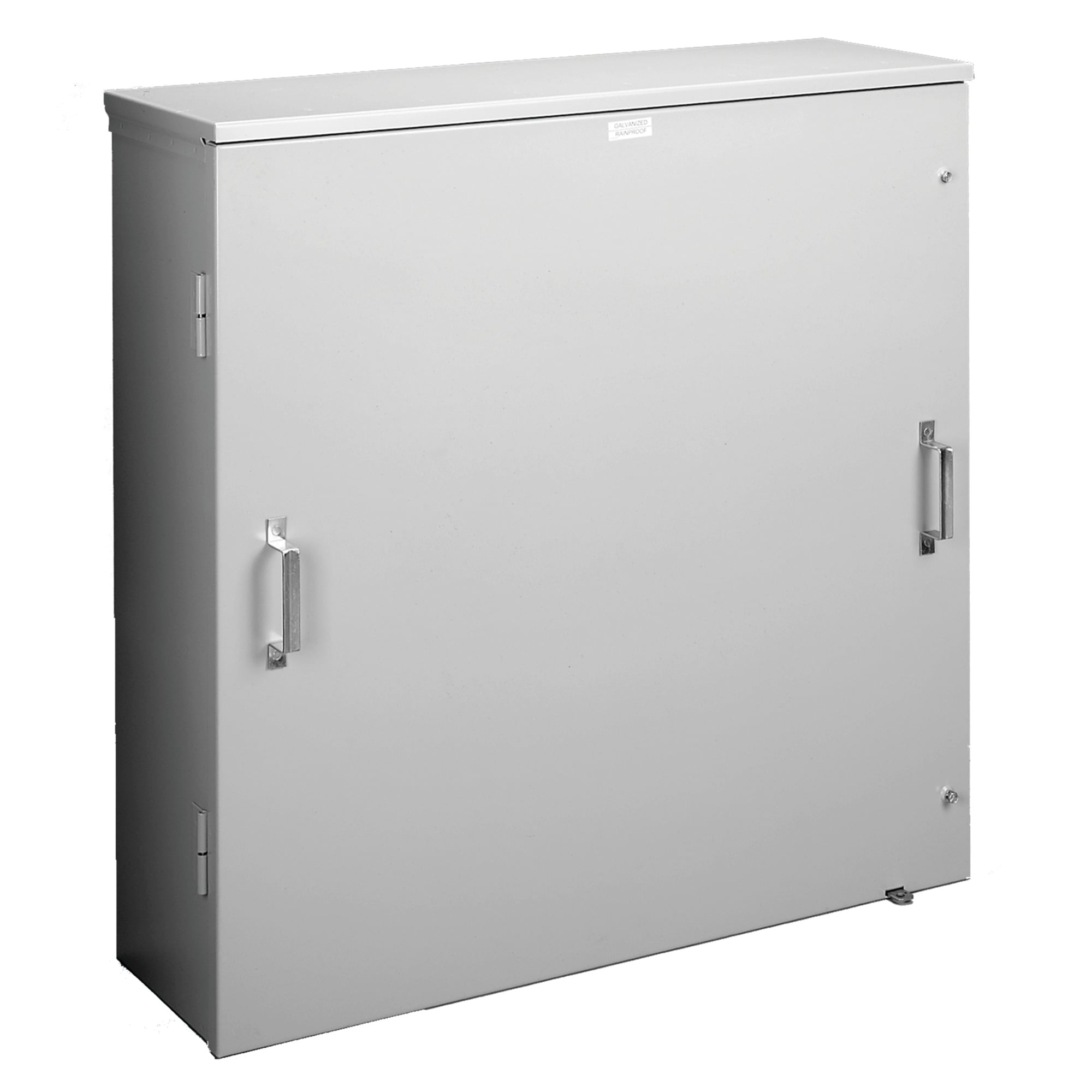 Current Transformer Hinged Cover, 48.00x48.00x14.00, Gray, Steel