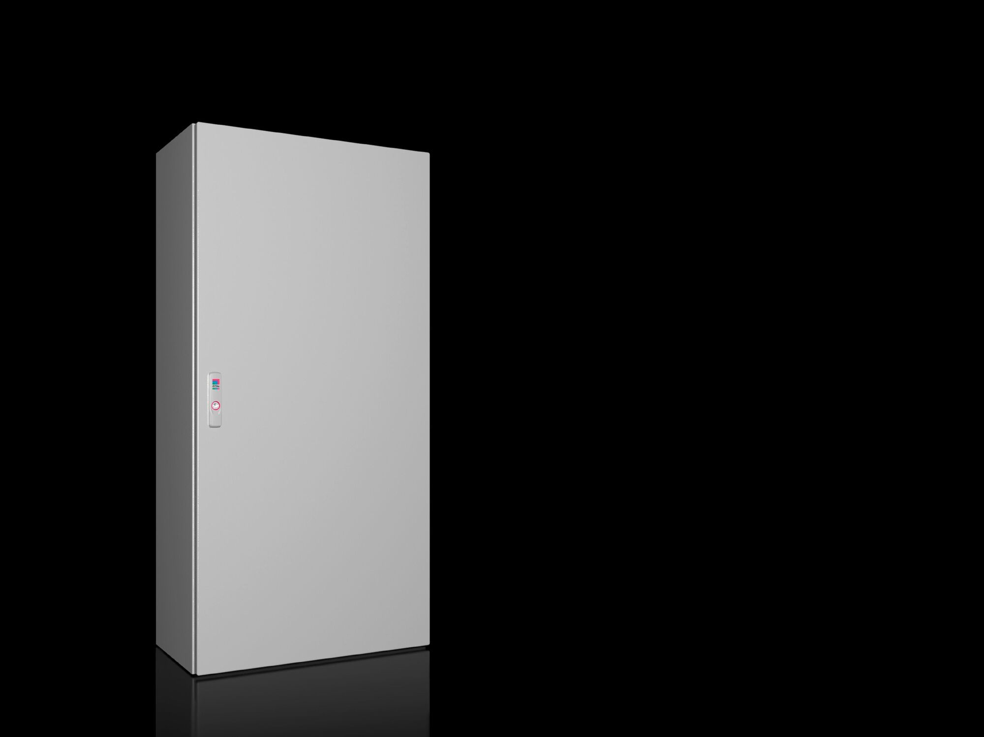 AX Compact enclosure, WHD: 600x1200x300 mm, carbon steel, with mounting plate, single-door, with 3-point lock system