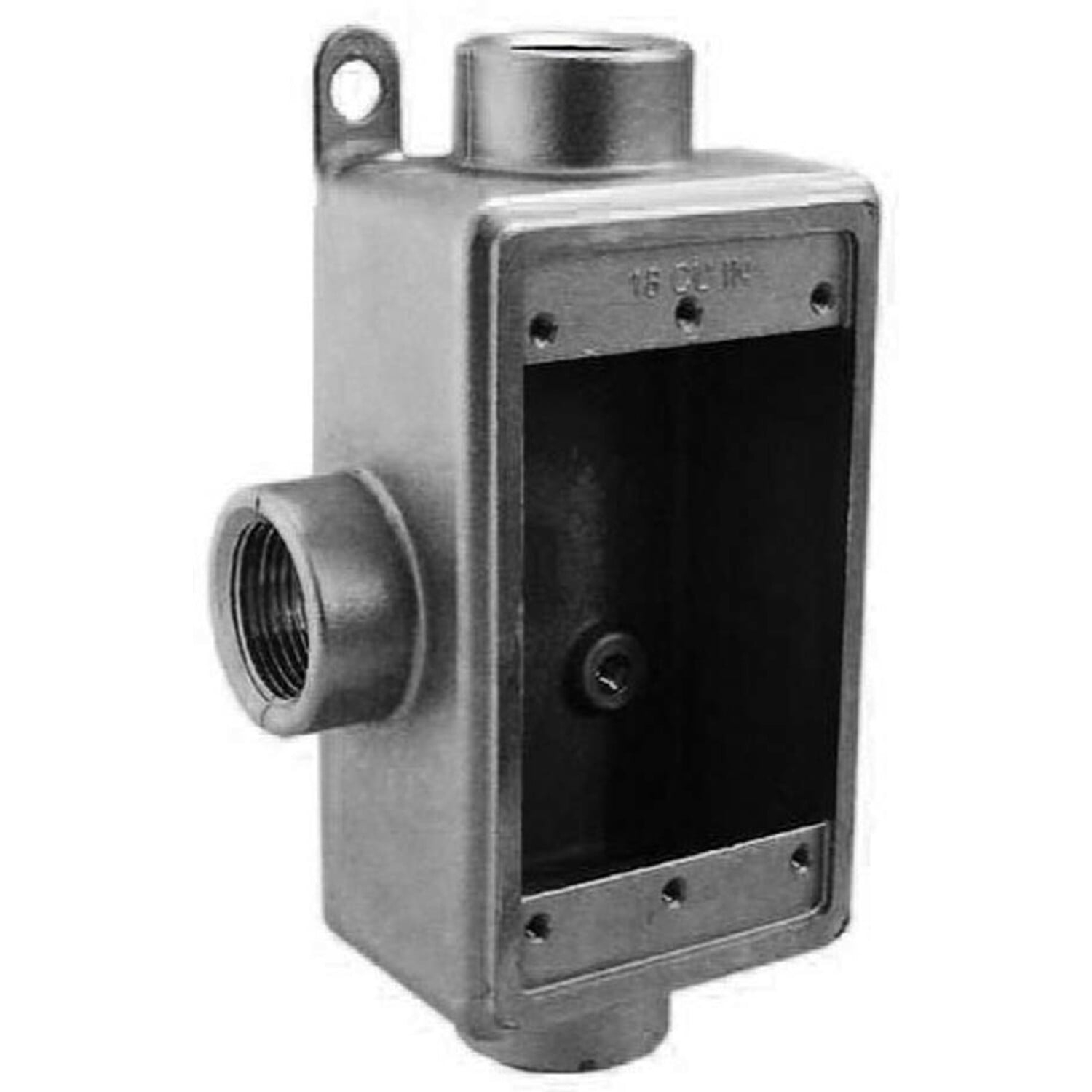 Stainless Steel 316 Single Gang FDCT Box 3/4"