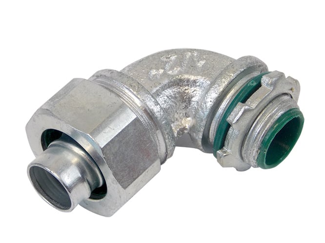 1-1/2" LIQUID TIGHT - 90 DEGREE - INSULATED THROAT