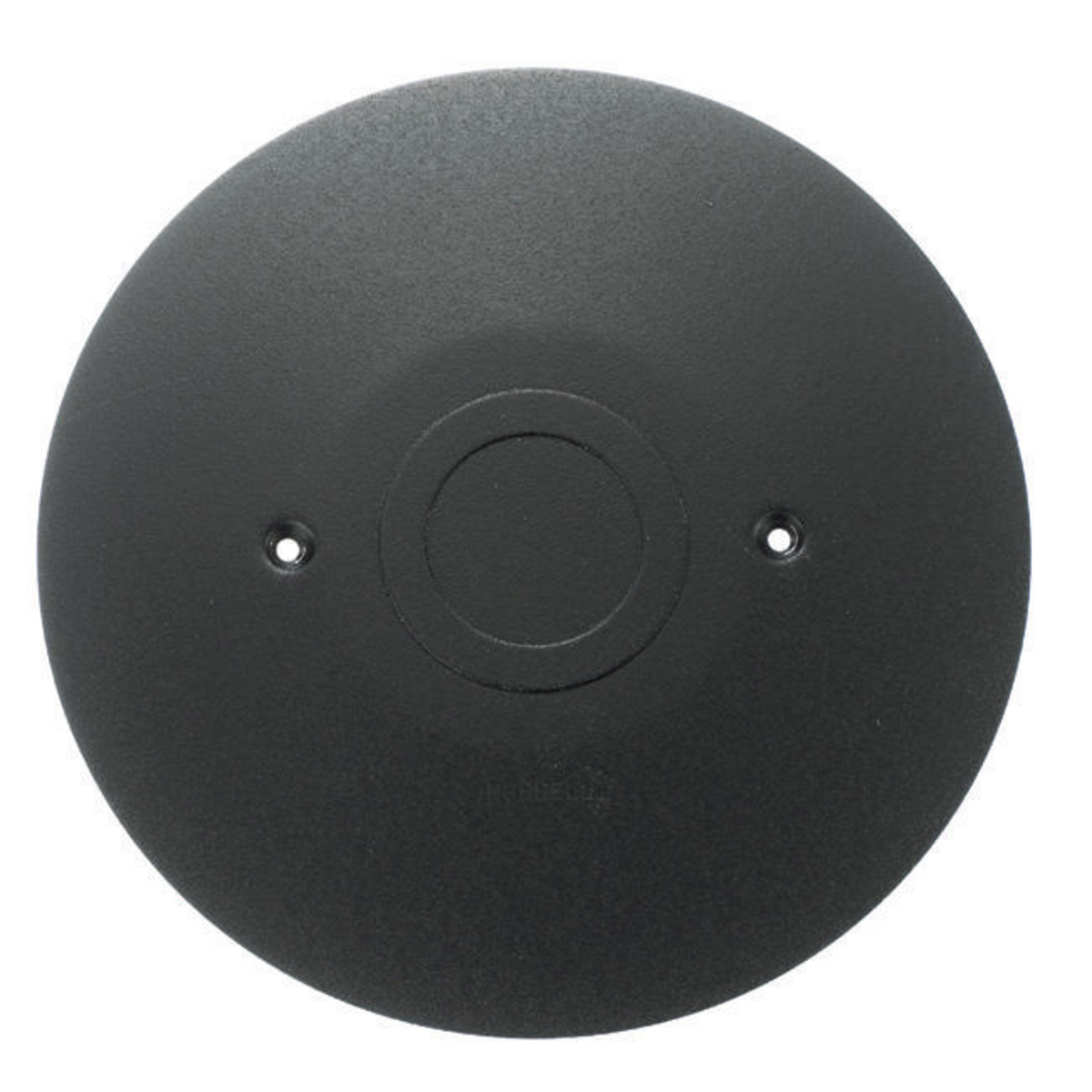 In-Floor Delivery Systems, Fire-Rated Poke-Throughs, Low Voltage Large Capacity Flush Furniture Feed Series, Cover/Flange, 1-1/4"/2" KO,  Black