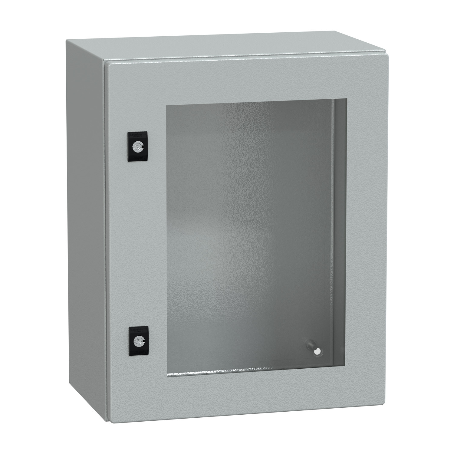 PanelSeT CRN tspt door w/o mount.plate. H500xW400xD250 IP66 IK08 RAL7035..