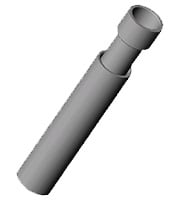 1 in Two-Piece Expansion Coupling