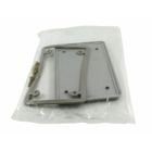 1-Gang Blank Plate With Gasket; Polycarbonate Plastic, Box Mount