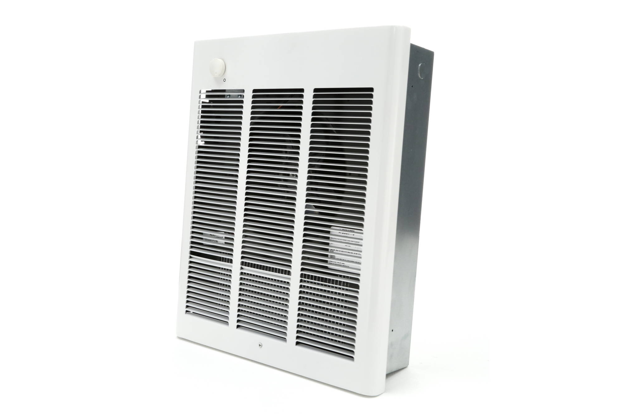 1500 WATT 120V 1P WALL HEATER Fan-forced wall heaters deliver efficiency and perform powerfully across both residential and commercial applications. Electric wall heaters are great for entryways, dens, basements and bedrooms for residential applications, while they are ideal for larger areas in commercial applications such as hotels, restaurants and commercial office atriums.