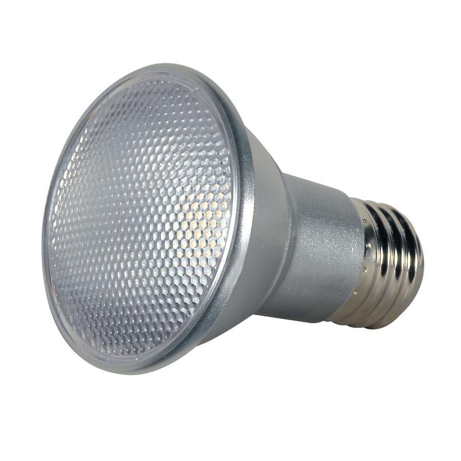 7 Watt PAR20 LED - 3000K - 40' Beam Spread - Medium Base - 120 Volts