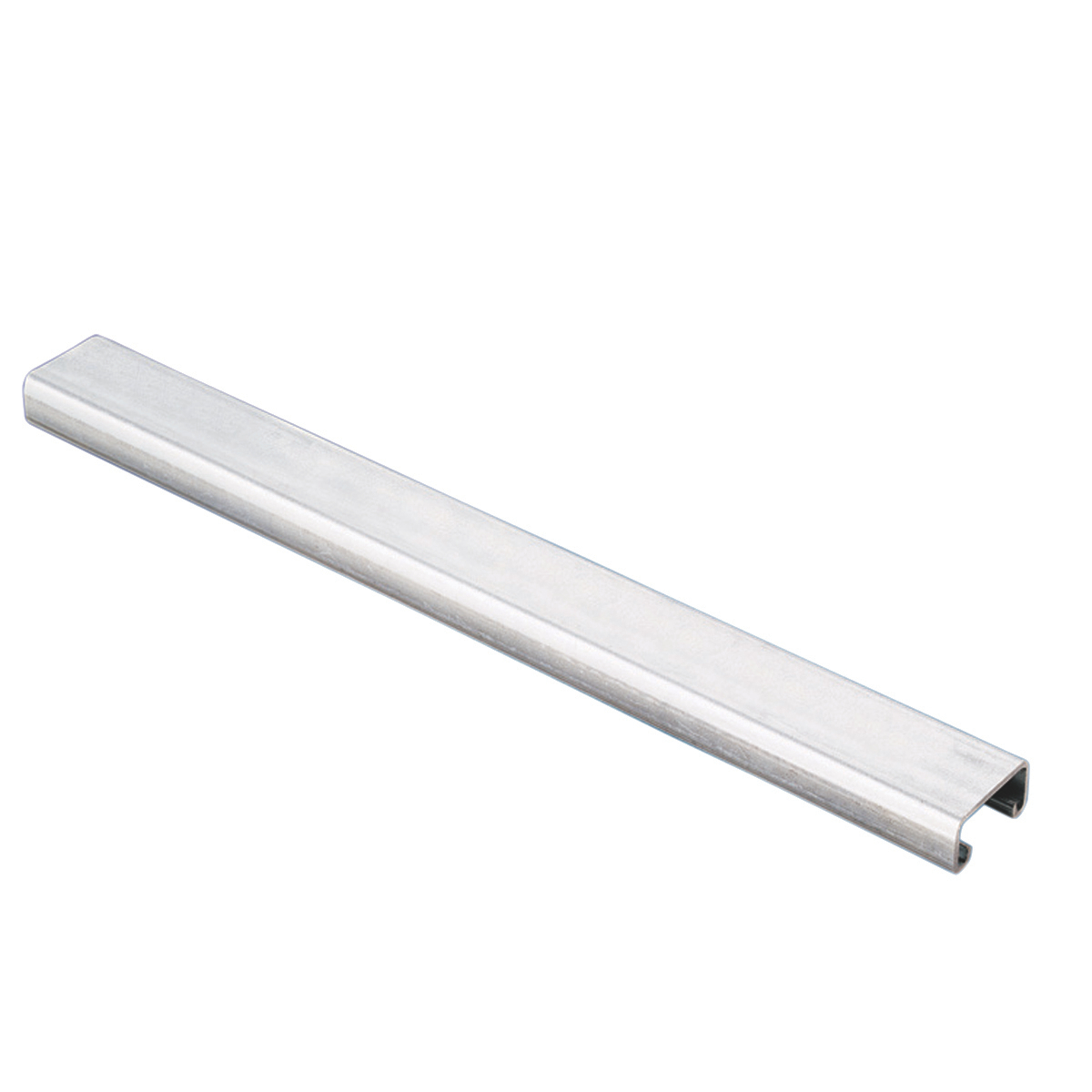 Channel, 12 Gauge, 1-5/8 Inch x 13/16 Inch, Length 20 Feet, Bare Steel