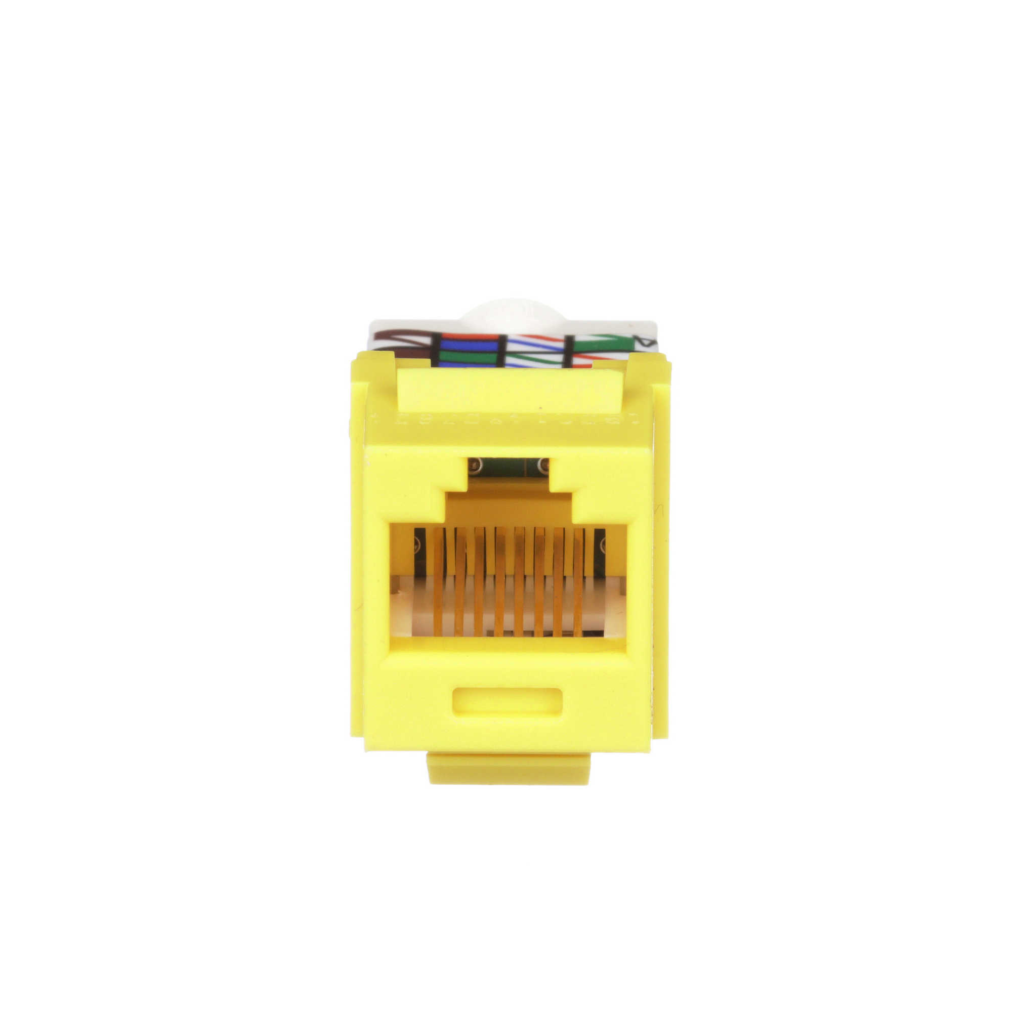 NK Cat 6 UTP Jack Module, TP Style, Yell