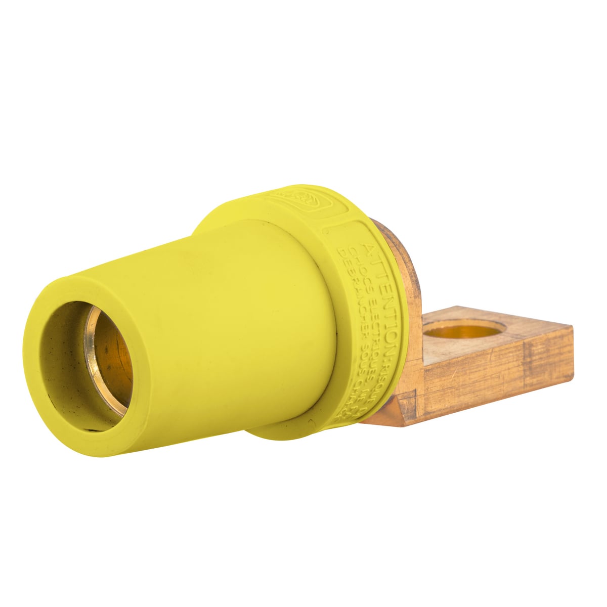 Single Pole Products, 300/400A Series,Female, Offset Stud Type, Yellow