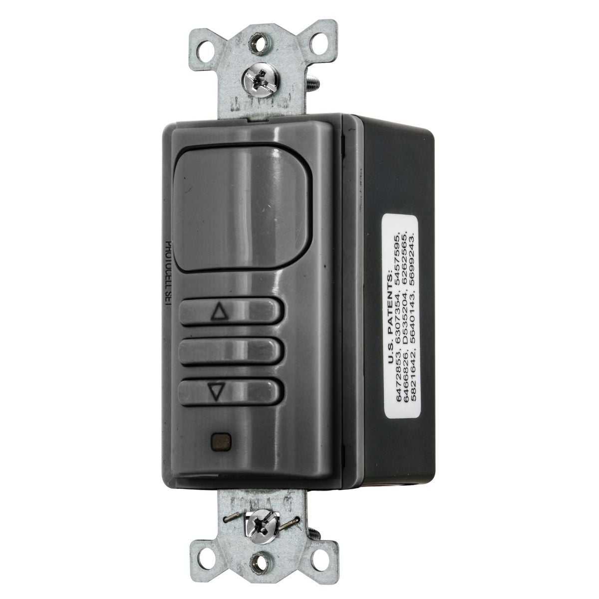 Switches and Lighting Control, OccupancySensors, Passive Infrared, Dimming Wall Switch, 1-Relay, 120/277VAC,Black