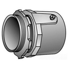 OZ-Gedney Type 28 Rigid Connector, Size: 1 IN, Connection: Male NPS Hub X Set Screw, Malleable Iron, Finish: Zinc Plated, Dimensions: 1-3/4 IN Maximum Diameter X 1-7/16 IN Length, 17/32 IN Thread Length, Third Party Certification: UL File Number E-