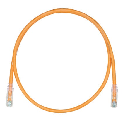 Copper Patch Cord, Cat 6, Orange UTP Cab