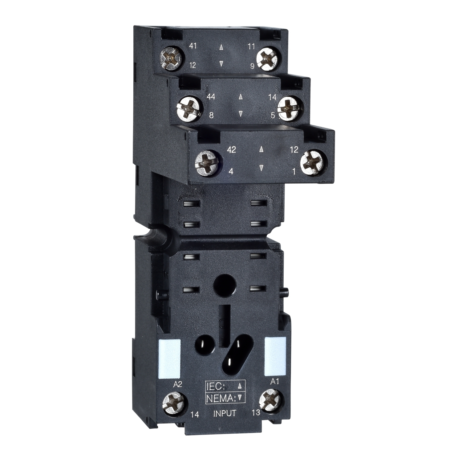 socket, Harmony Electromechanical Relays, for RXM2 relays, screw connec to rs, separate contact