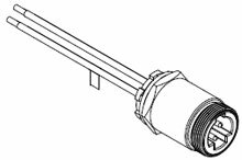 BP D 4P MR SK 1/2 NPT #10 PVC 2M