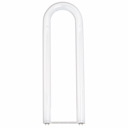Fluorescent Shatter Proof Lamp, Designation: FB34/CW/6/SS/TF, 34 WTT, T12 Shape, G13 Medium Bi Pin Base, 18000 HR, Lumens: 2600 LM Initial, 4200 DEG K Color Temperature, Cool White 62 CRI, 6 IN Length, 1-1/2 IN Diameter, 6.00 IN Leg-Spacing