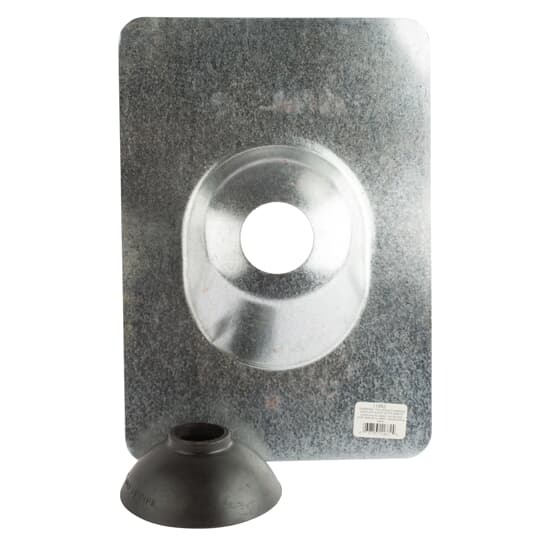 1-1/4 - 1-1/2 inch non-metallic roof flashing