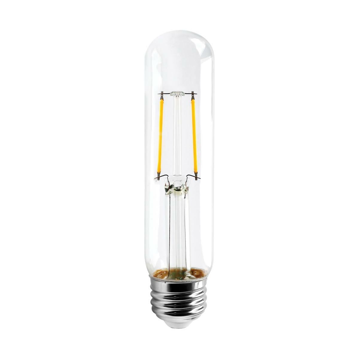 4.3 Watt T10 LED Lamp - Clear Medium Base 3000K 350 Lumens 120 Volts