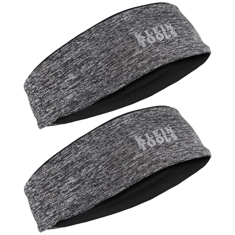 Cooling Headband, Black, 2-Pack, Cooling Headband stays soft and comfortable when wet or dry
