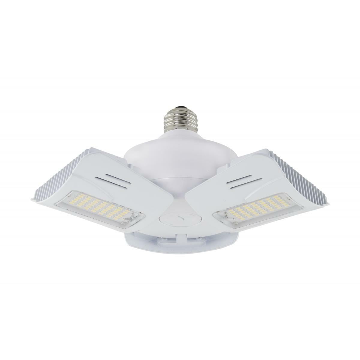 60 Watt LED Utility Light 4000K - Medium Base - Adjustable Beam Angle - 100-277 Volts