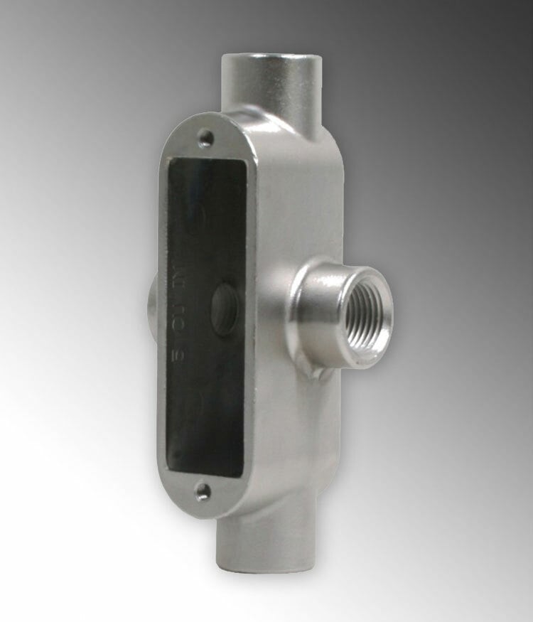 Rigid Stainless Steel 316 X Conduit Body 1" Trade SizeUL Listed UL514A E307133