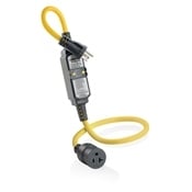 20-Amp, 120-Volt, 3 Ft Cord Set, Straight Blade, Automatic Reset GFCI Device