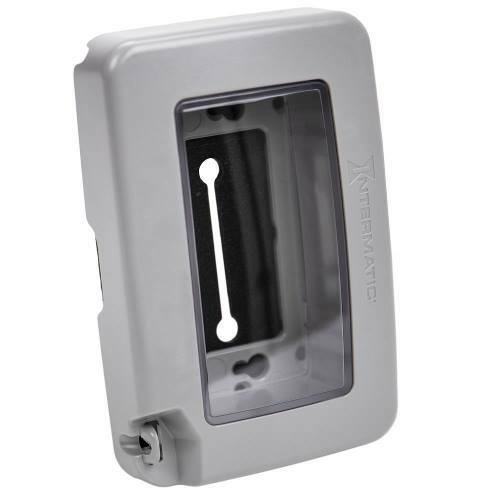 Low profile plastic in-use weatherproof cover, single gang, 8-configurations, white