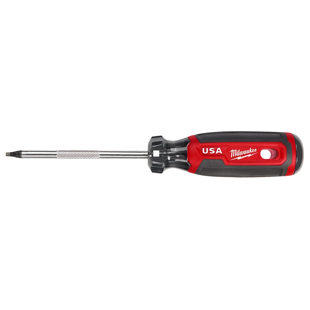 MILWAUKEE delivers hand tools that drive ultimate productivity and superior performance. Solutions are developed with an understanding of jobsite demands, like Cutting Pliers (USA) that deliver the easiest cuts and a lasting edge, plus Screwdrivers (USA) with the best tip fit and max grip. Milwaukee provides a wide range of Hand Tools covering everything from cutting, fastening, measuring, marking, striking, wrecking, mechanics, electrical, plumbing, power utility hand tools and much more.