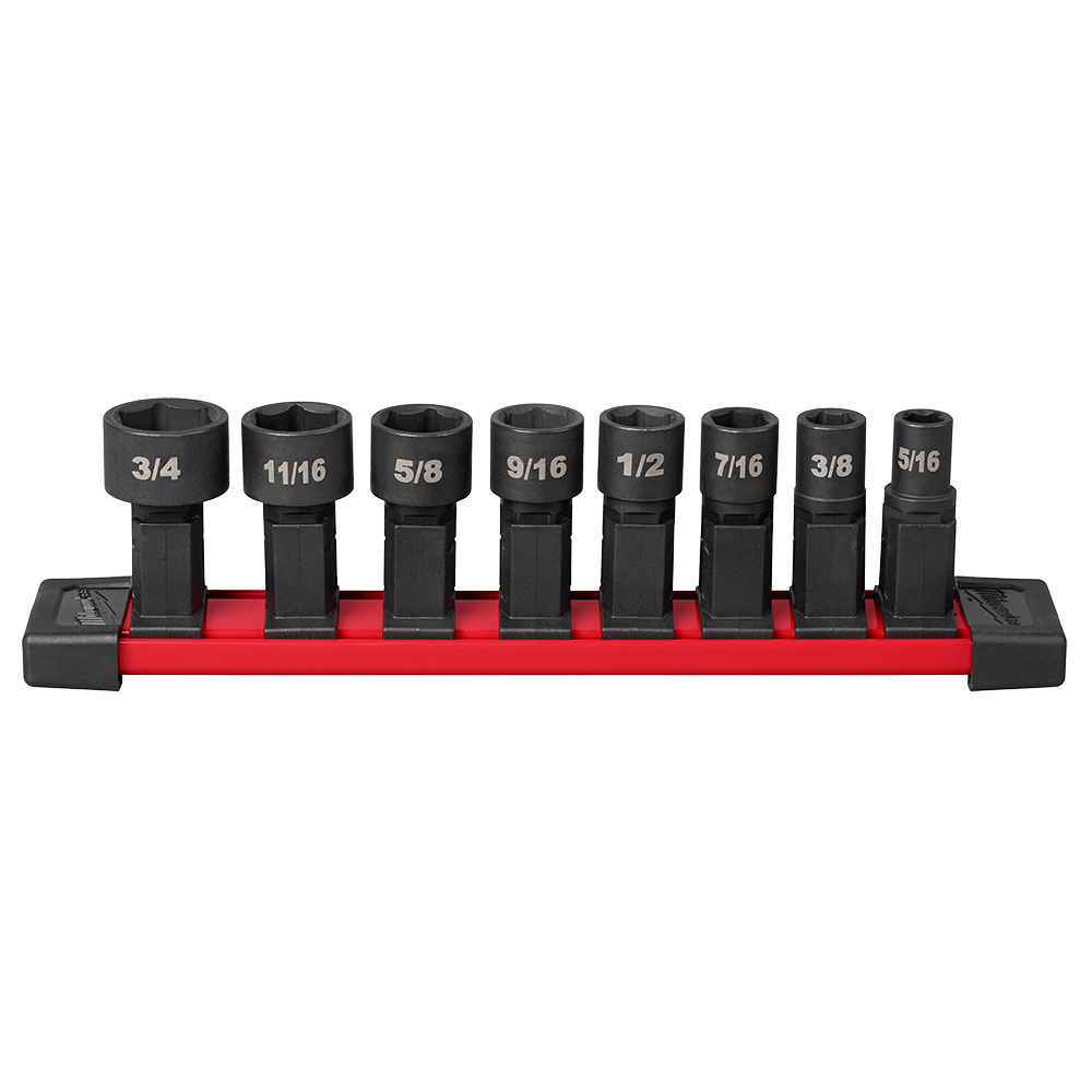 INSIDER Box Ratchet Socket SAE Set 8PC