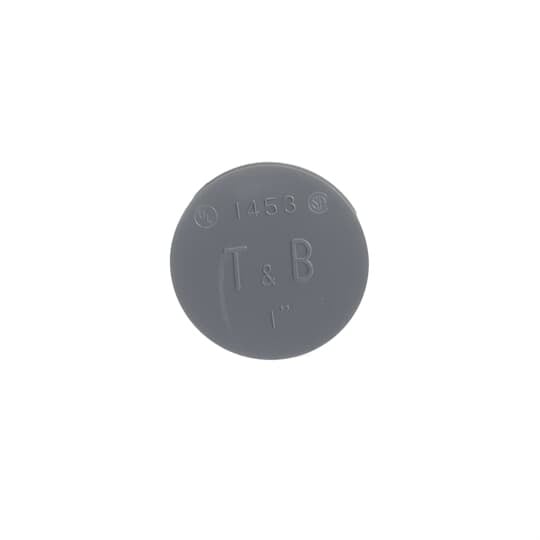 1 Inch Non Metallic Knockout Plug, Thermoplastic for Use with Rigid/IMC Conduit